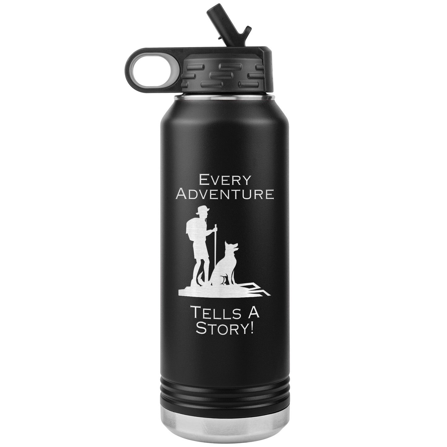 Every Adventure_Man and His Dog - 32oz Water Bottler Insulated