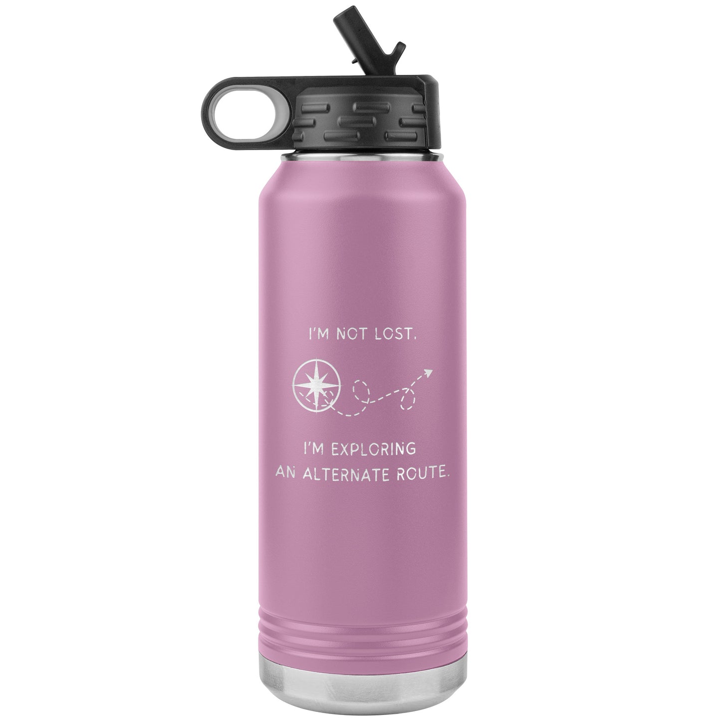 Exploring 32 oz Insulated Water Bottle