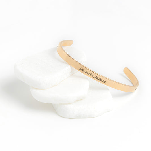 Joy in the Journey - Cuff Bracelet